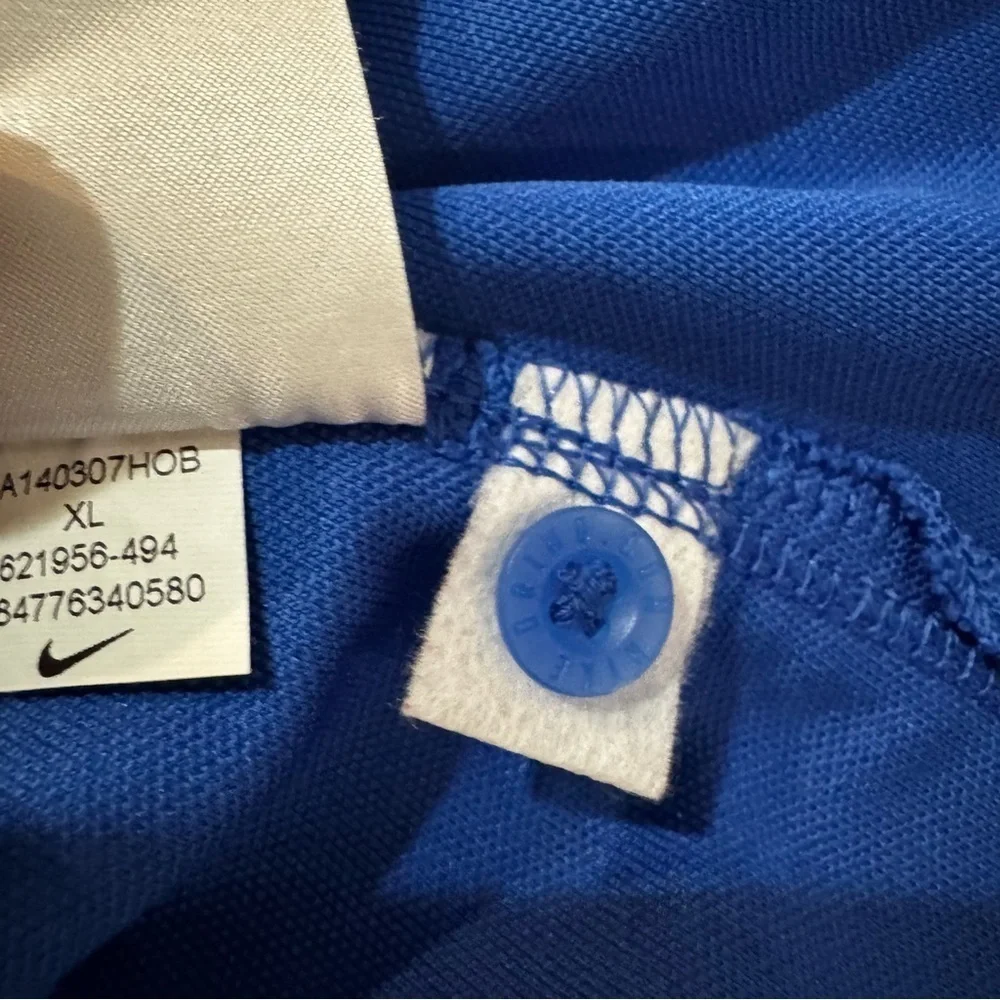 Rare Style Women’s NIKE DRI-FIT Authentic UB/BUFFALO BULLS Blue POLO/Golf SHIRT